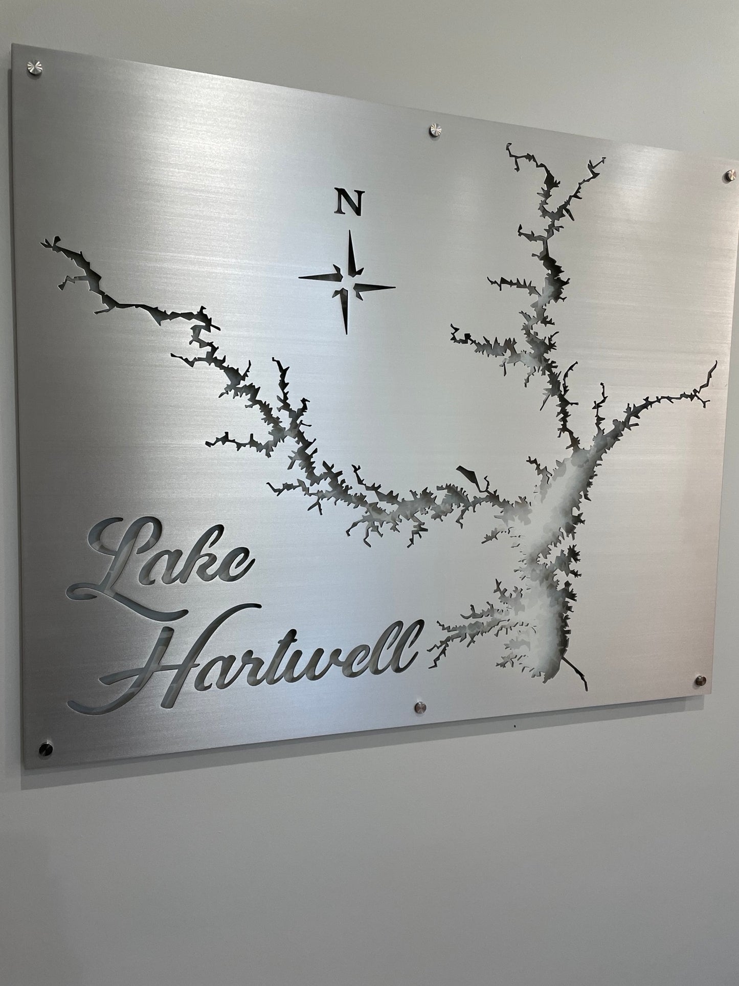 Lake Hartwell Custom Map