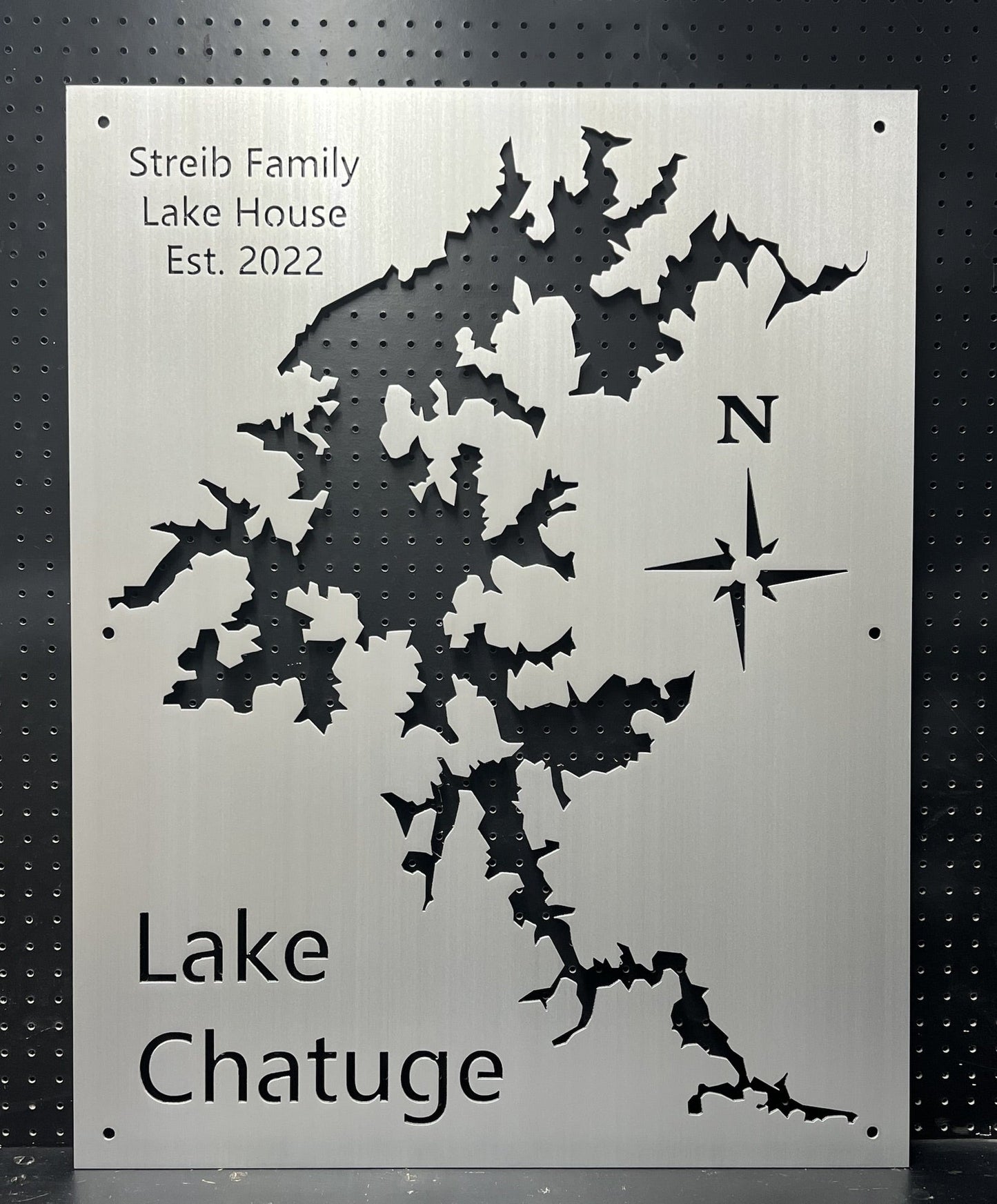 Lake Chatuge Custom Lake Map