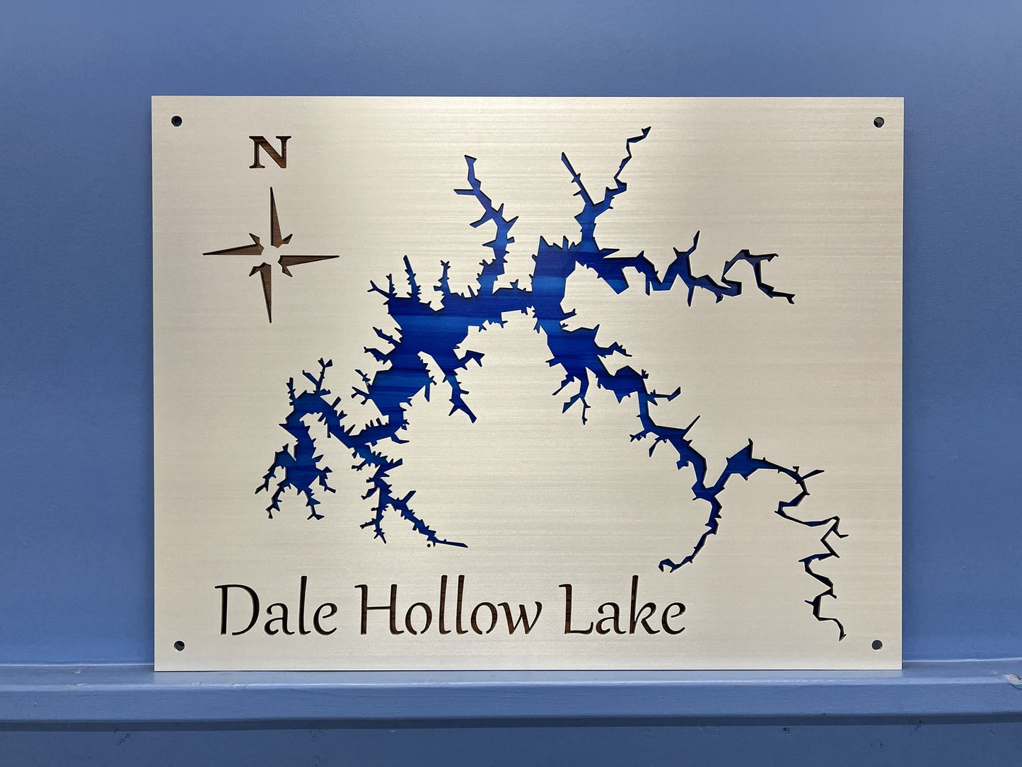 Dale Hollow Lake Custom Lake Map