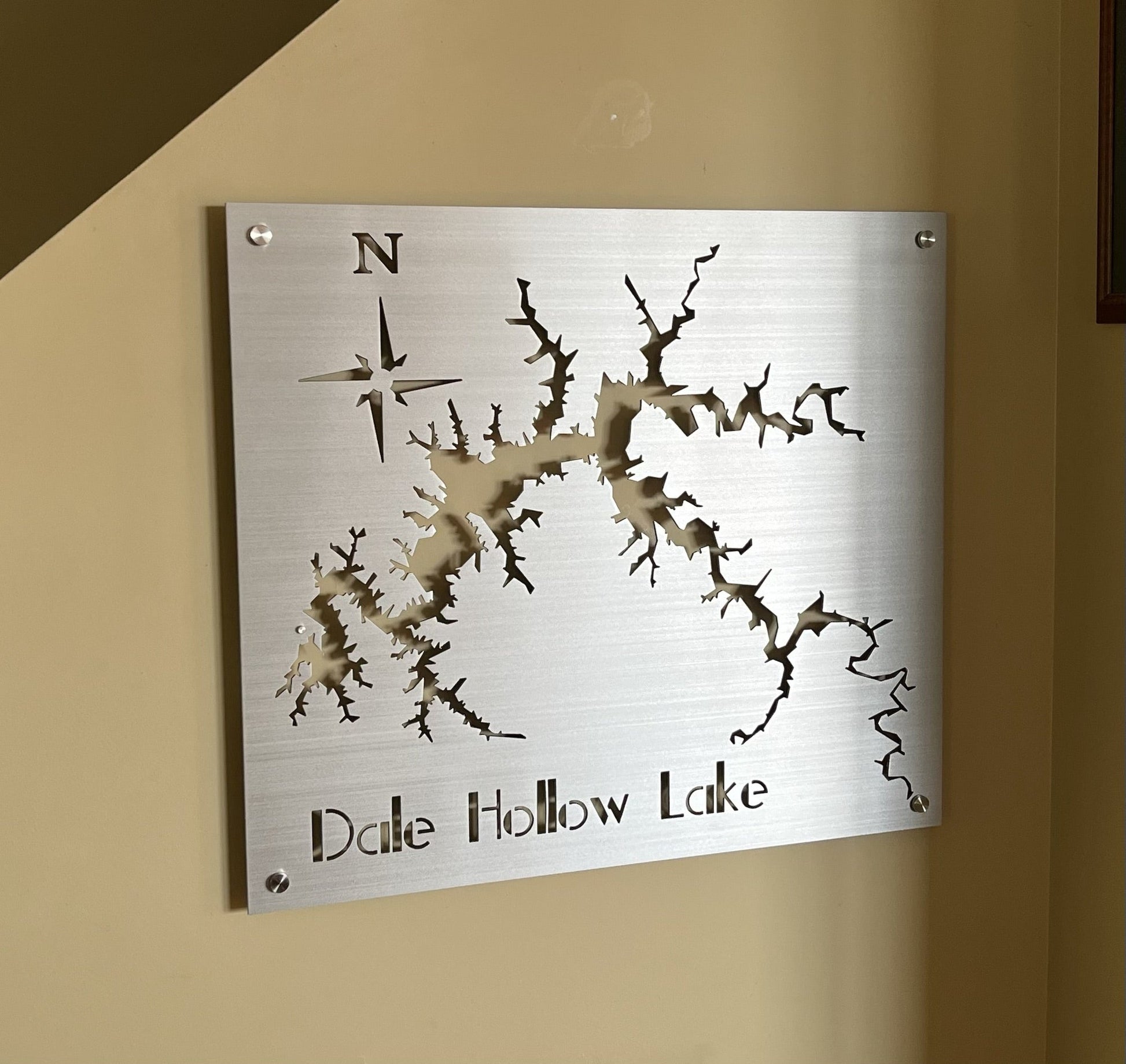 Custom Lake Decor on a Wall