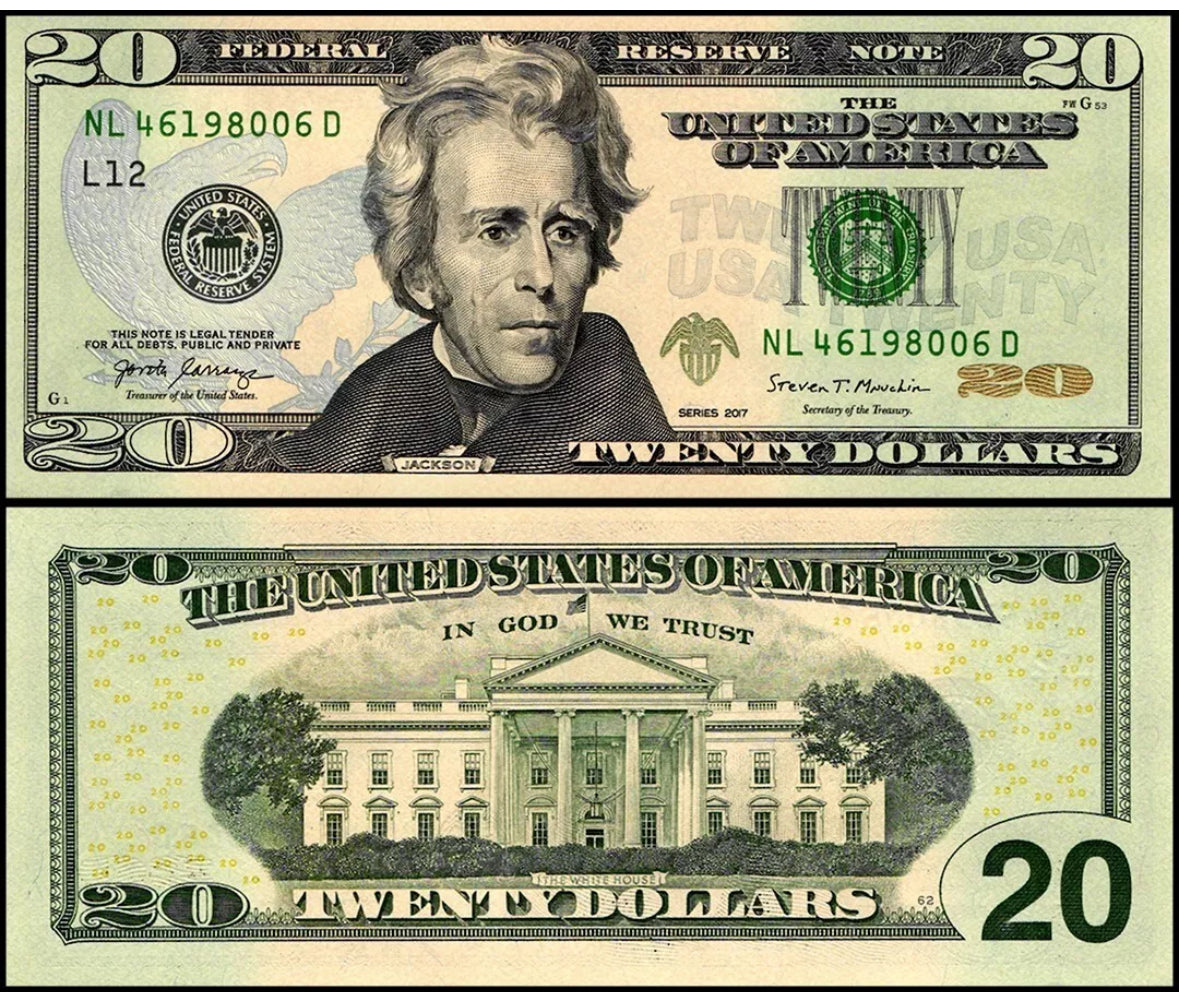 A Twenty Dollar Bill