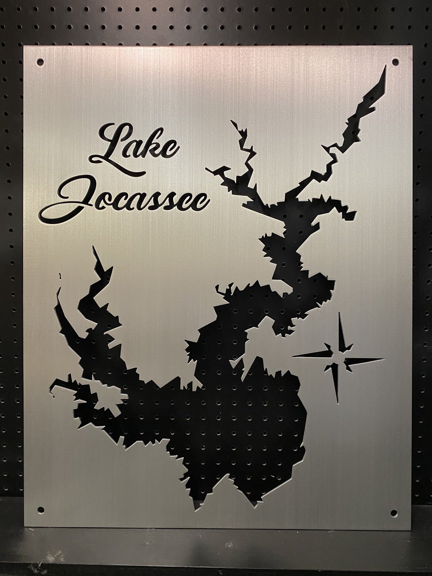 Lake Jocassee Custom Lake Map