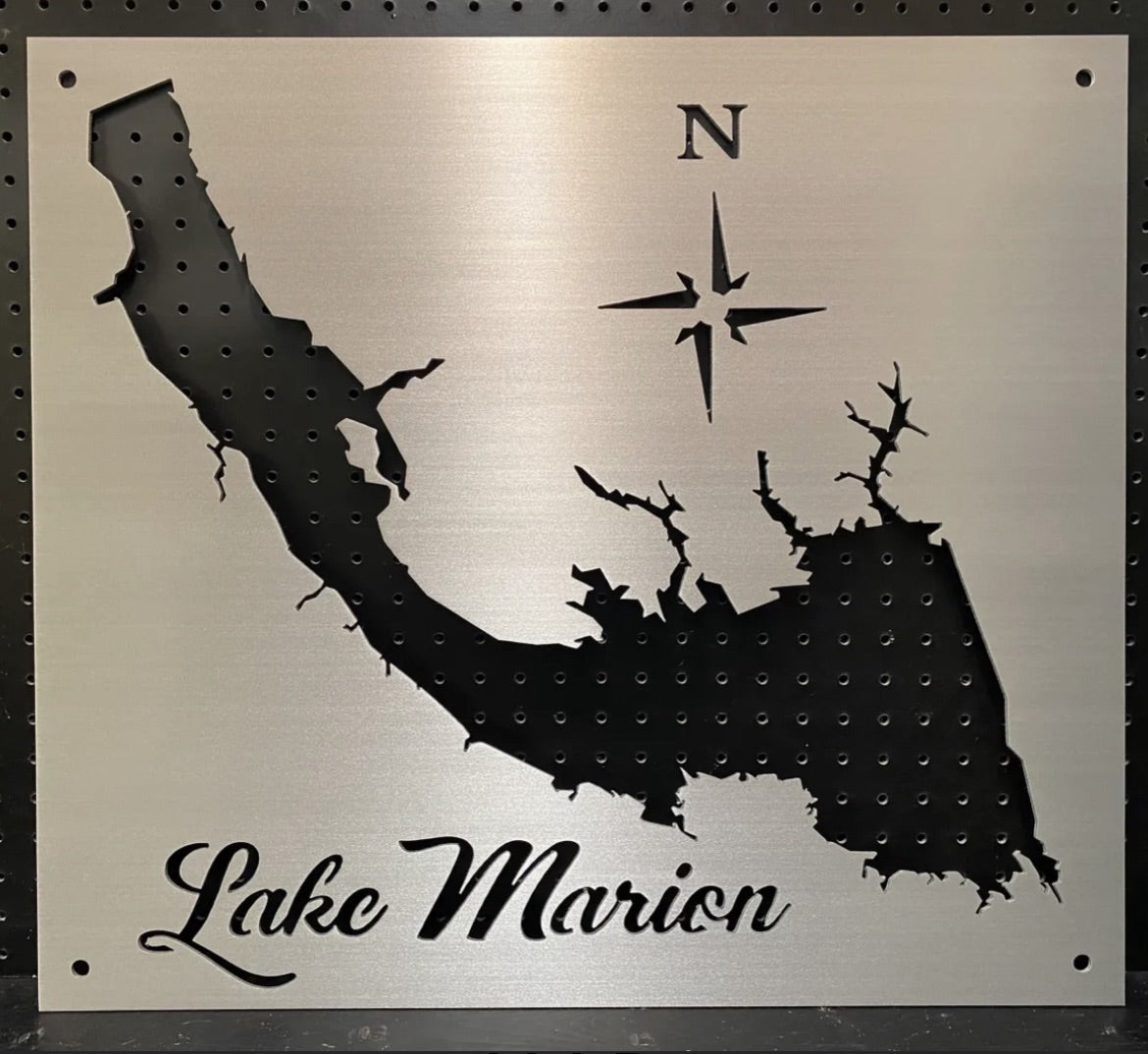 Lake Marion Custom Lake Map