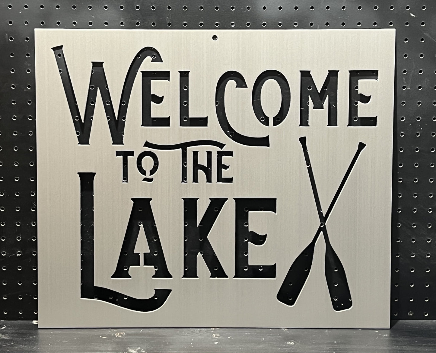 Lake Decor Wall Sign