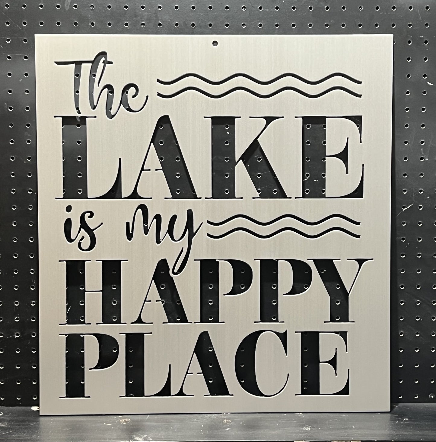 Lake Decor Wall Sign