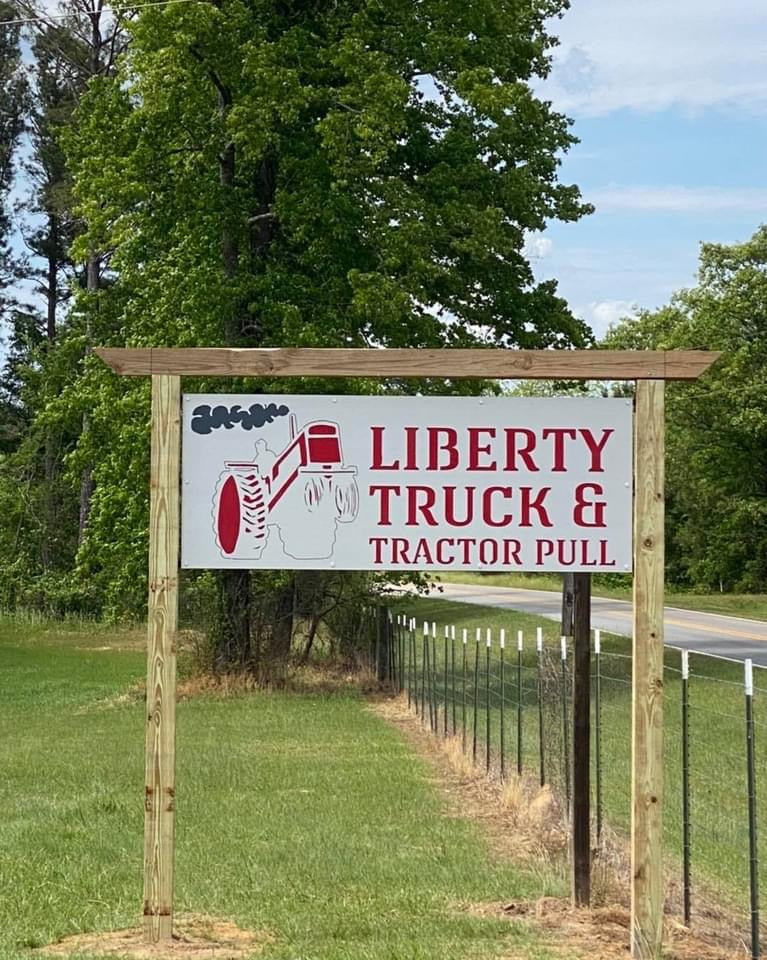 Large Road Sign made from metal for a race track