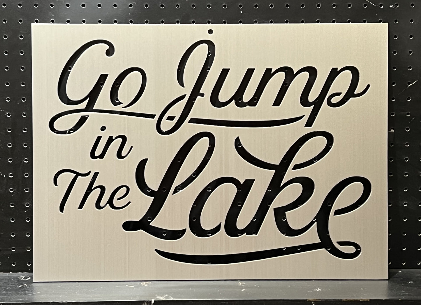 Lake Decor Wall Sign