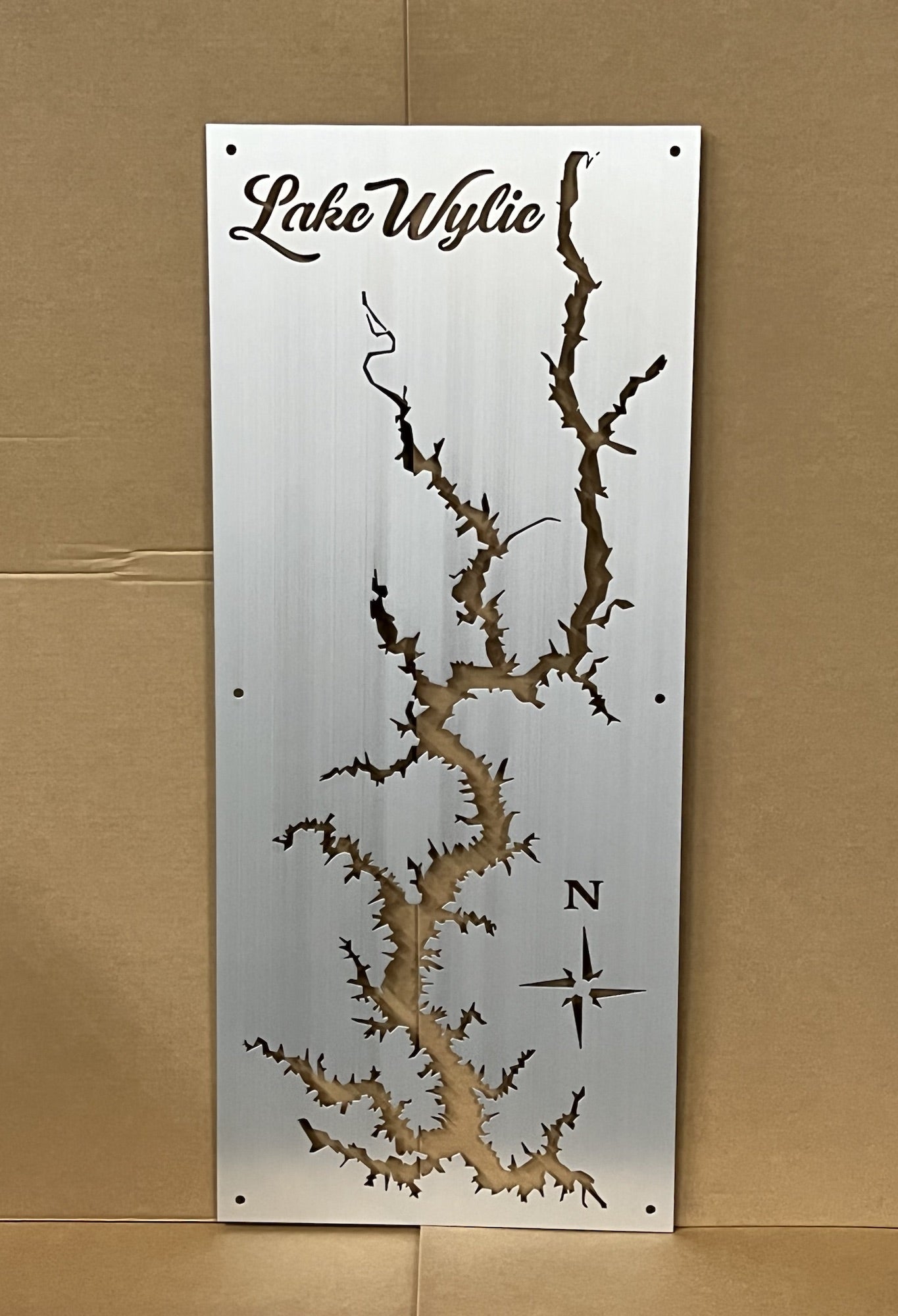 Lake Wylie Custom Lake Map