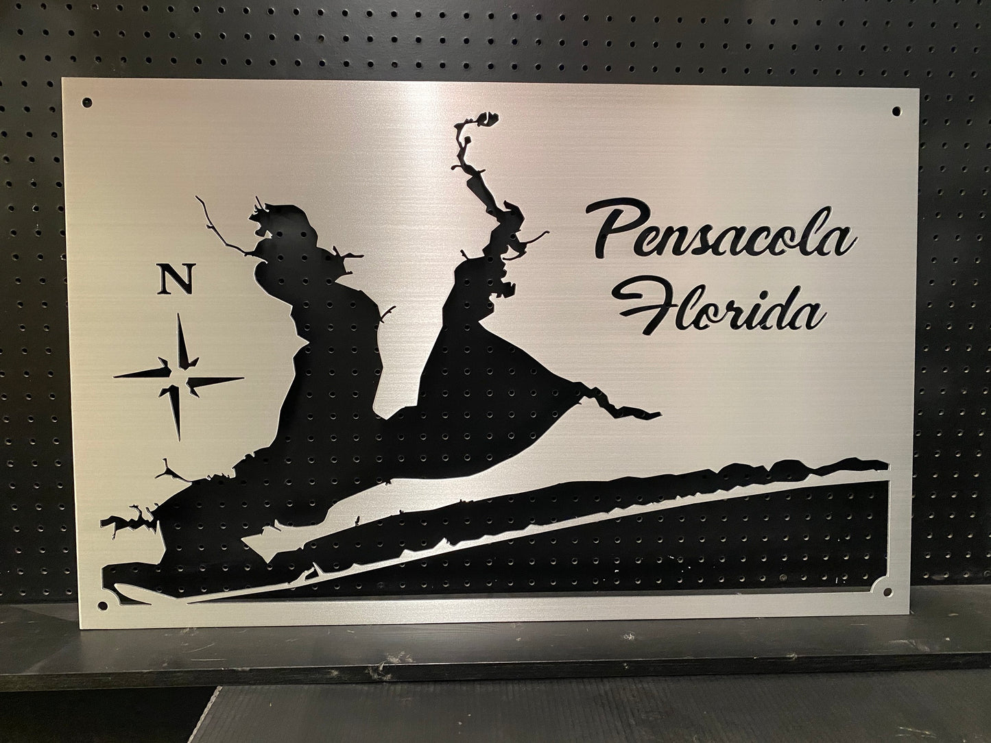 Pensacola Beach Custom Map