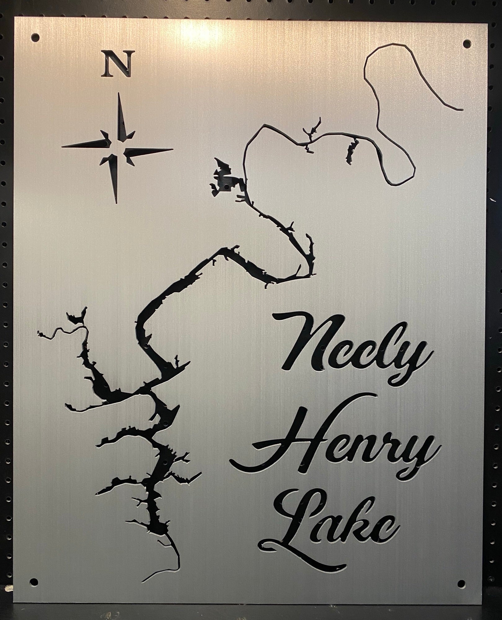 Neely Henry Lake Custom Map