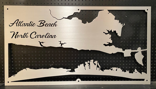 Atlantic Beach Custom Map