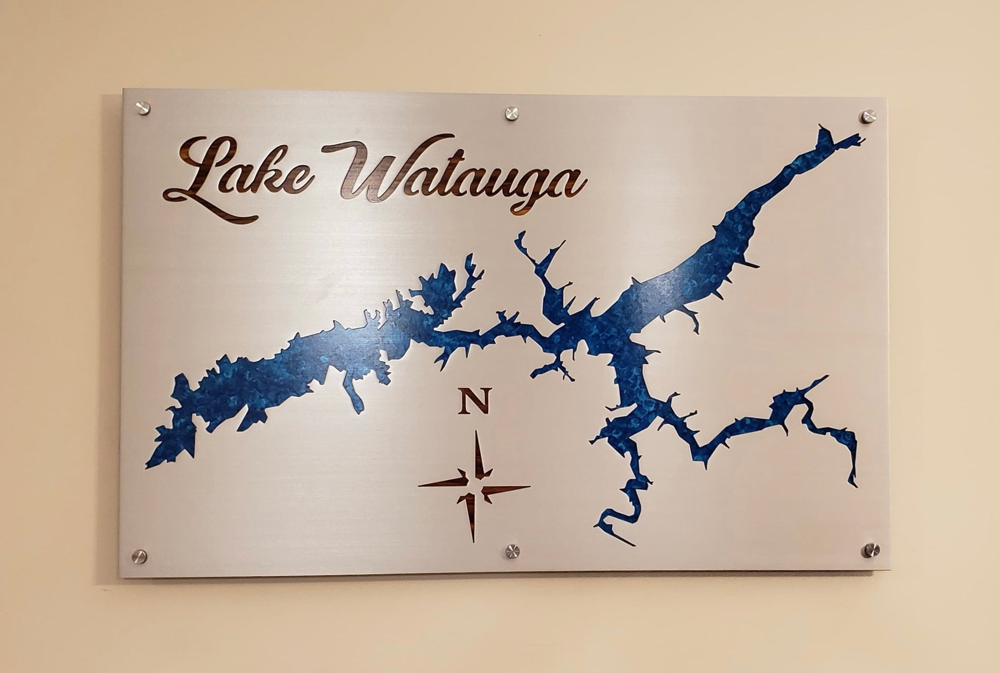 Watauga Lake Custom Map