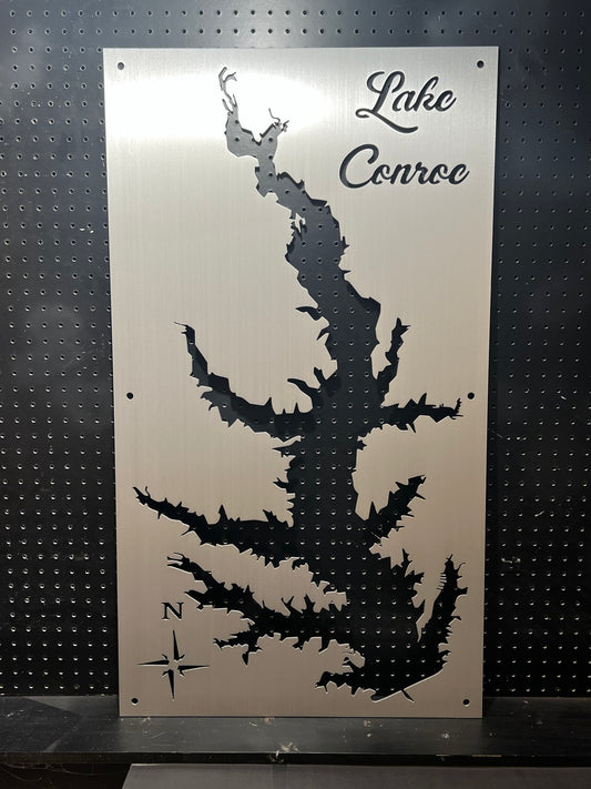 Lake Conroe Custom Map