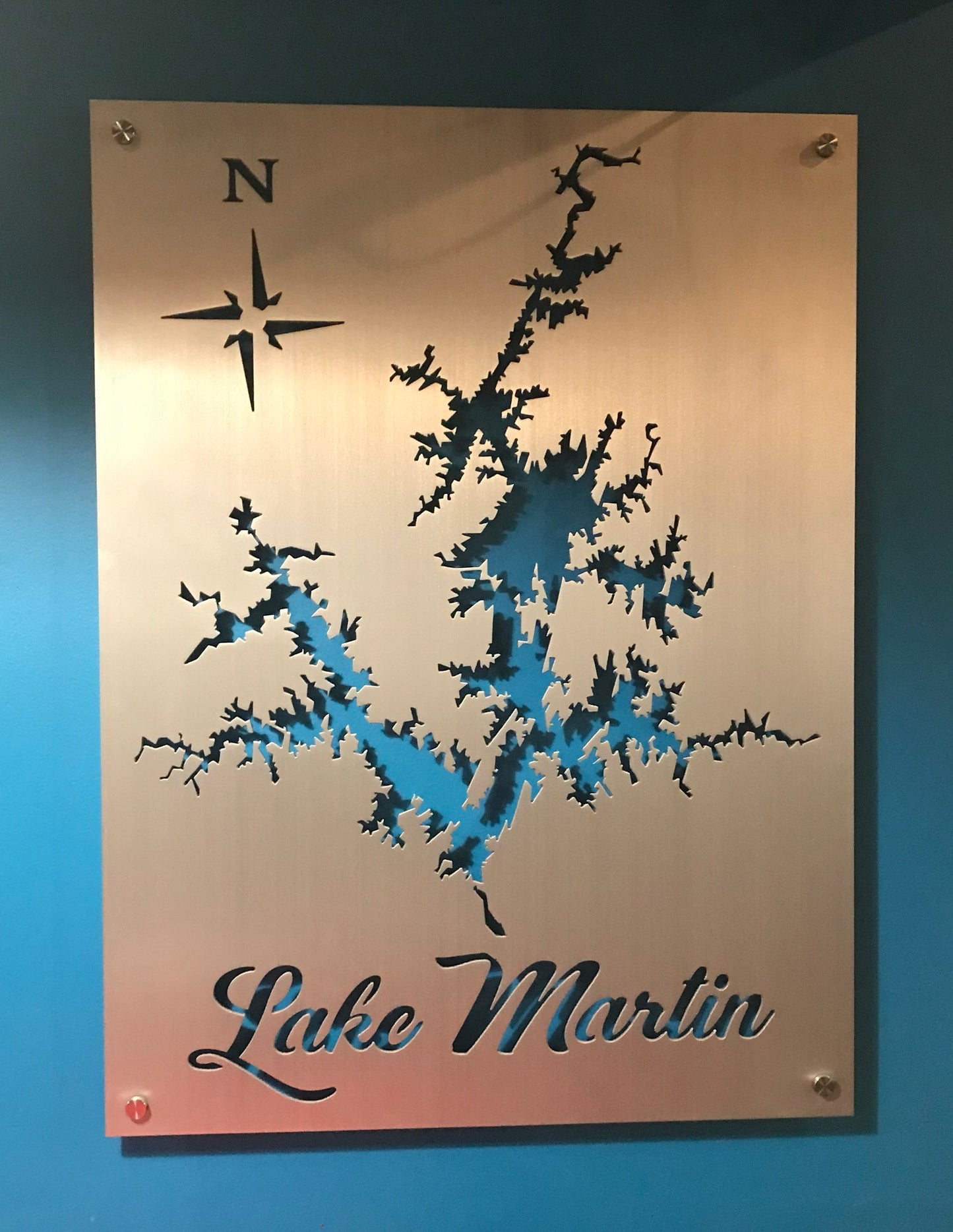 Lake Martin Custom Map