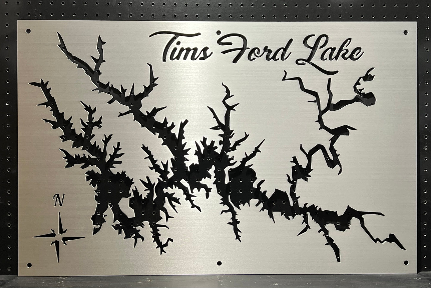 Tims Ford Lake Custom Map