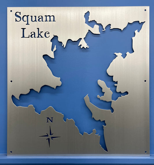 Squam Lake Custom Map