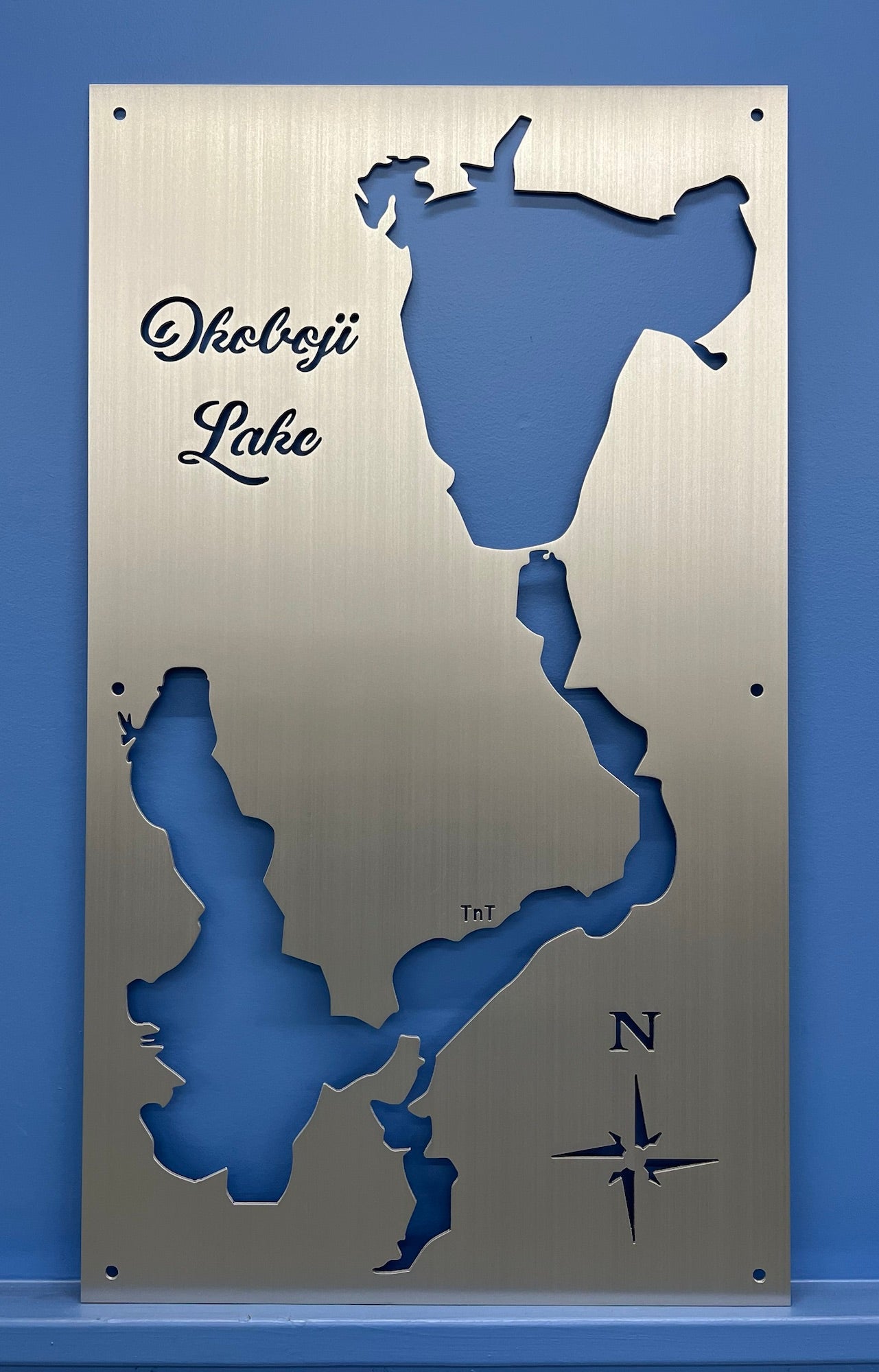 Okoboji Lake Custom Map