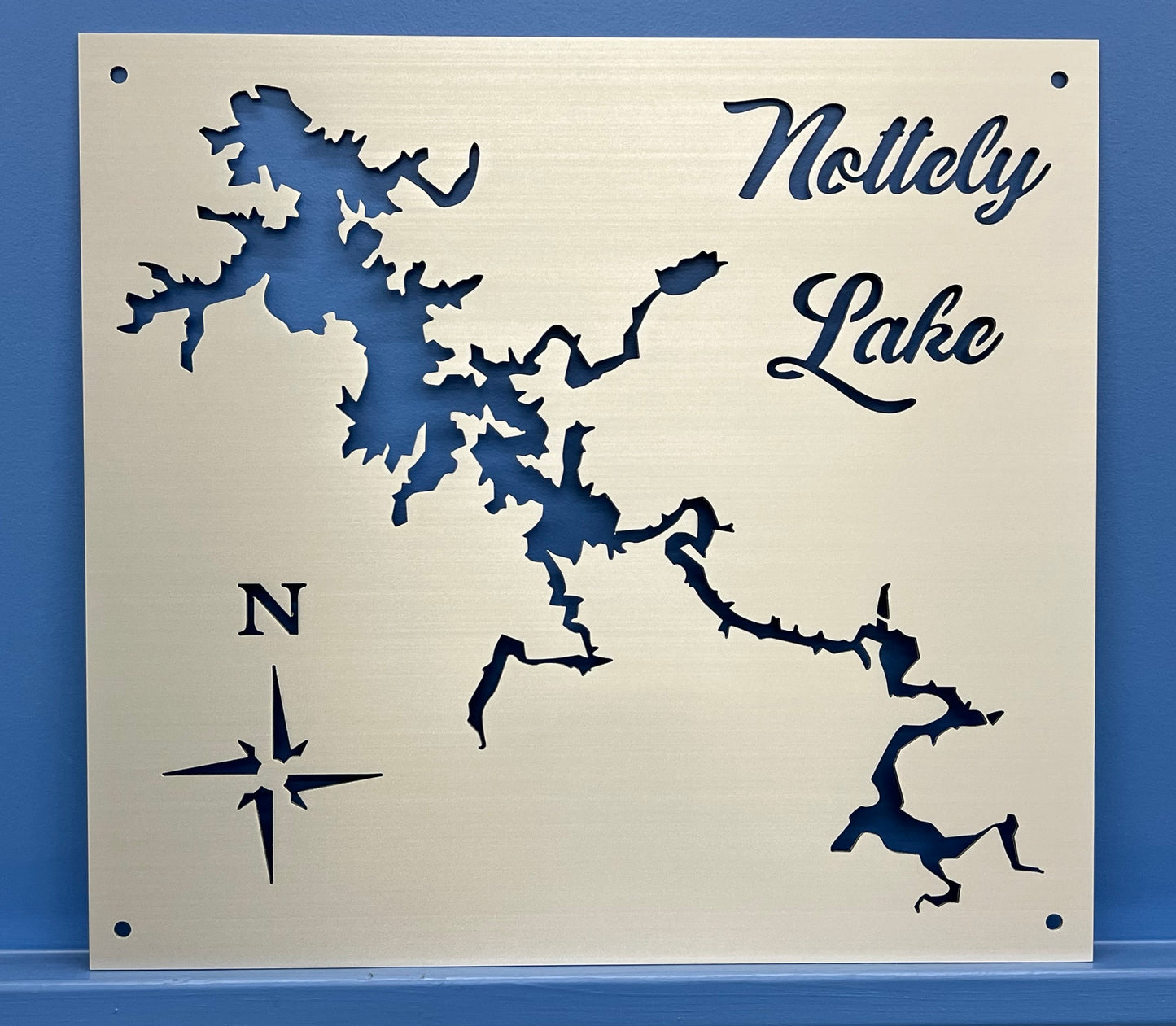 Nottelly Lake Custom Map