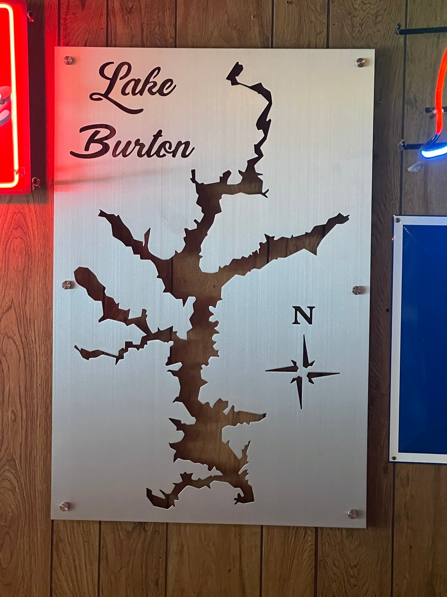 Lake Burton Custom Map