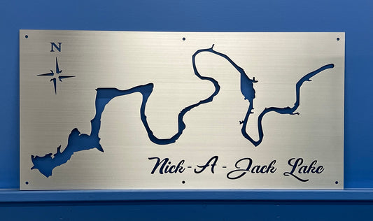 Nick A Jack Lake Custom Map