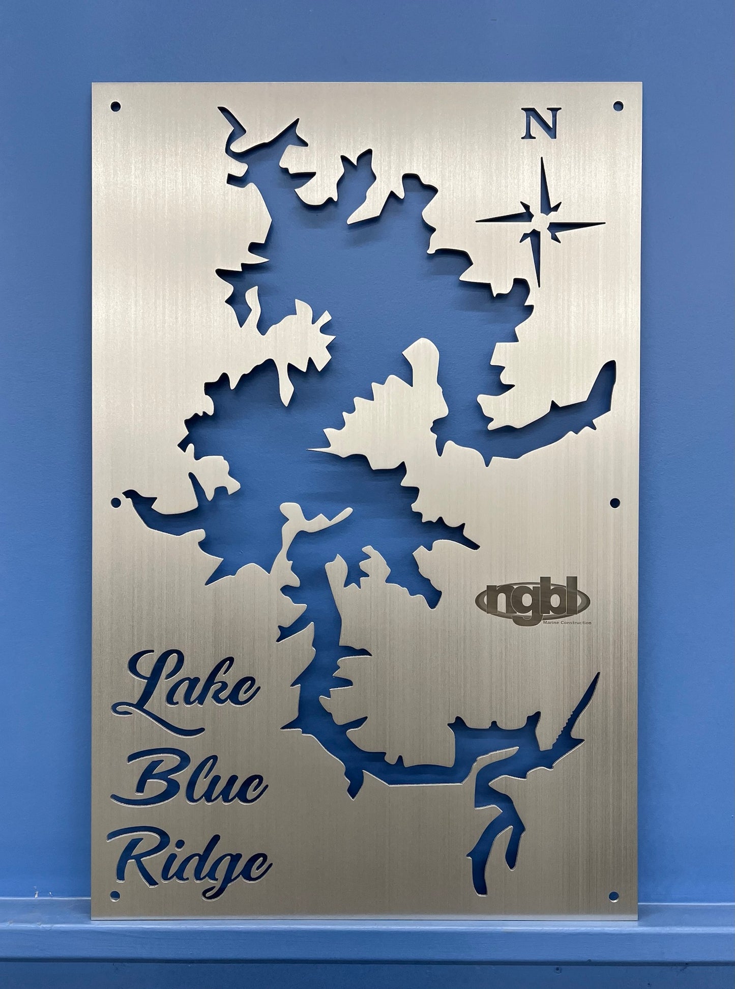 Lake Blue Ridge Custom Map