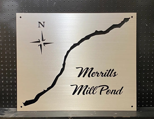 Merrits Mill Pond Custom Map