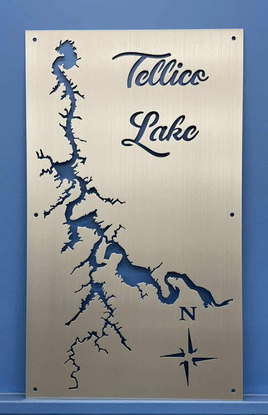 Tellico Lake Custom Map